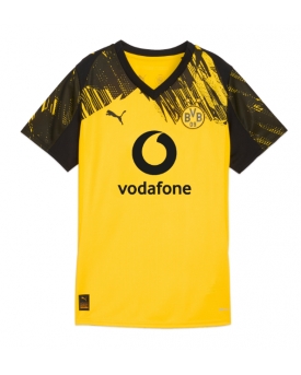 Borussia Dortmund Maglia Gara Casa Repliche 2025-26 Donna Maniche Corte